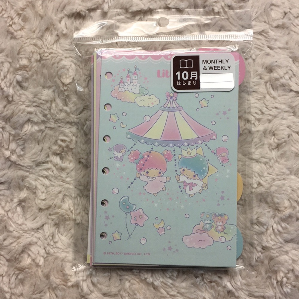 Little twin star 2018 dated refills